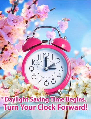 Daylight Saving Time starts
