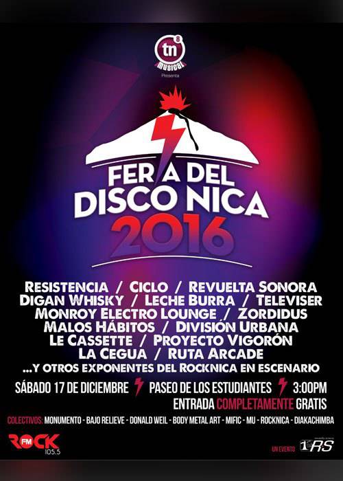 Feria del Disco Nica 2016