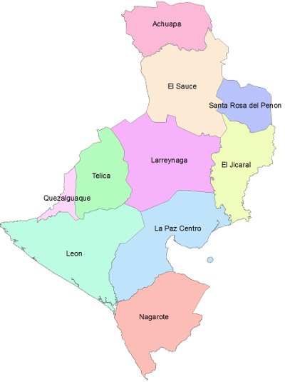 Municipios del Departamento de León