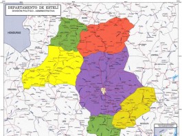 Mapa del Departamento De Estelí