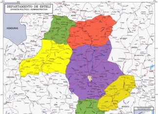 Mapa del Departamento De Estelí