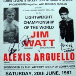 Alexis Argüello vs. Jim Watt