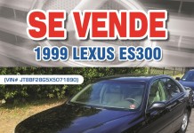 Se Vende 1999 LEXUS ES300