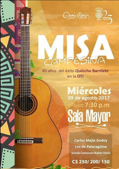 "Misa Campesina" 40 años del éxito Quincho Barrilete en la OTI