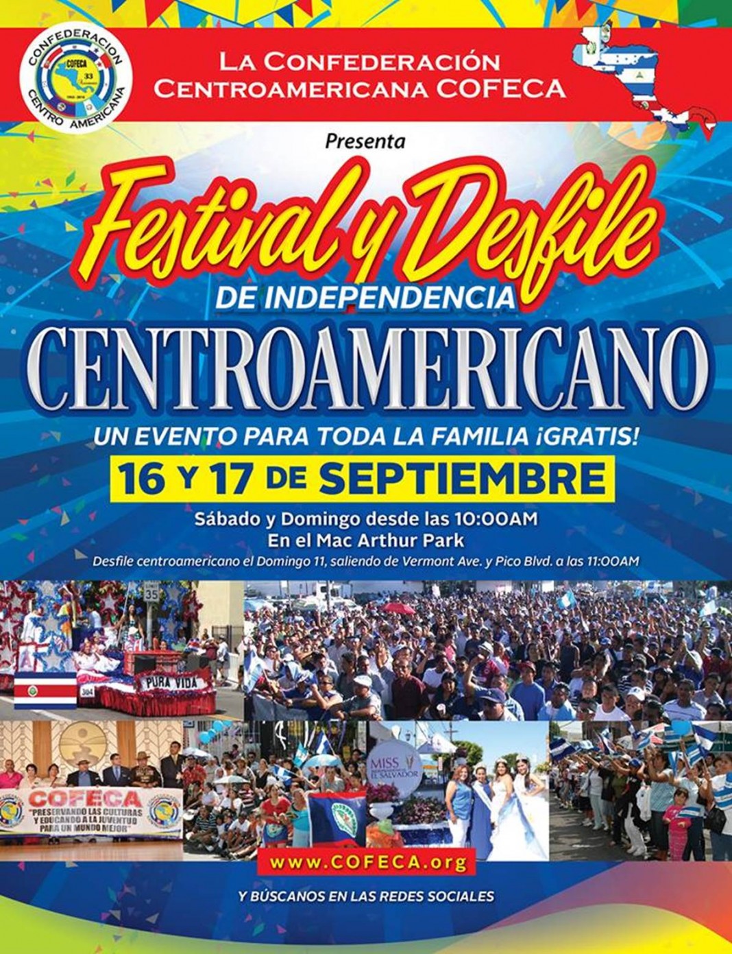 Confederación Centro Americana 2017 (COFECA)