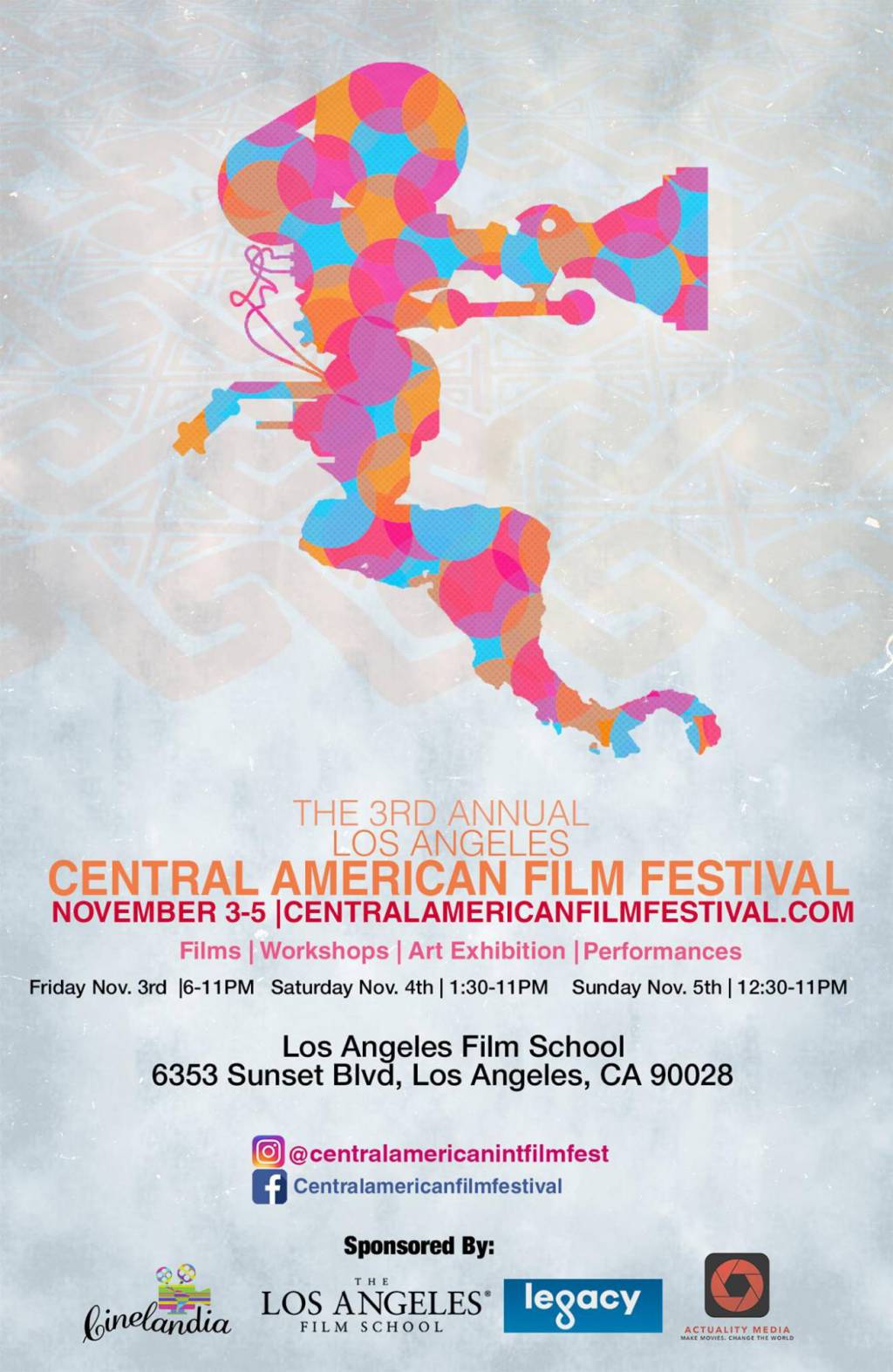 The 3rd Annual Central American International Film Festival in Los Angeles