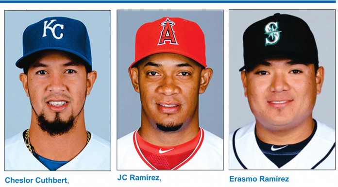 Tres nicas en las Grandes Ligas (MLB)