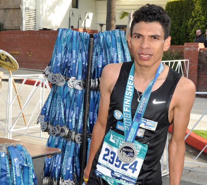 El Maratonista Nicaragüense Dirian Bonilla Primer Latinoamericano en cruzar la meta del Maratón de Los Ángeles 2018 El Maratonista Nicaragüense Dirian Bonilla Primer Latinoamericano en cruzar la meta del Maratón de Los Ángeles 2018