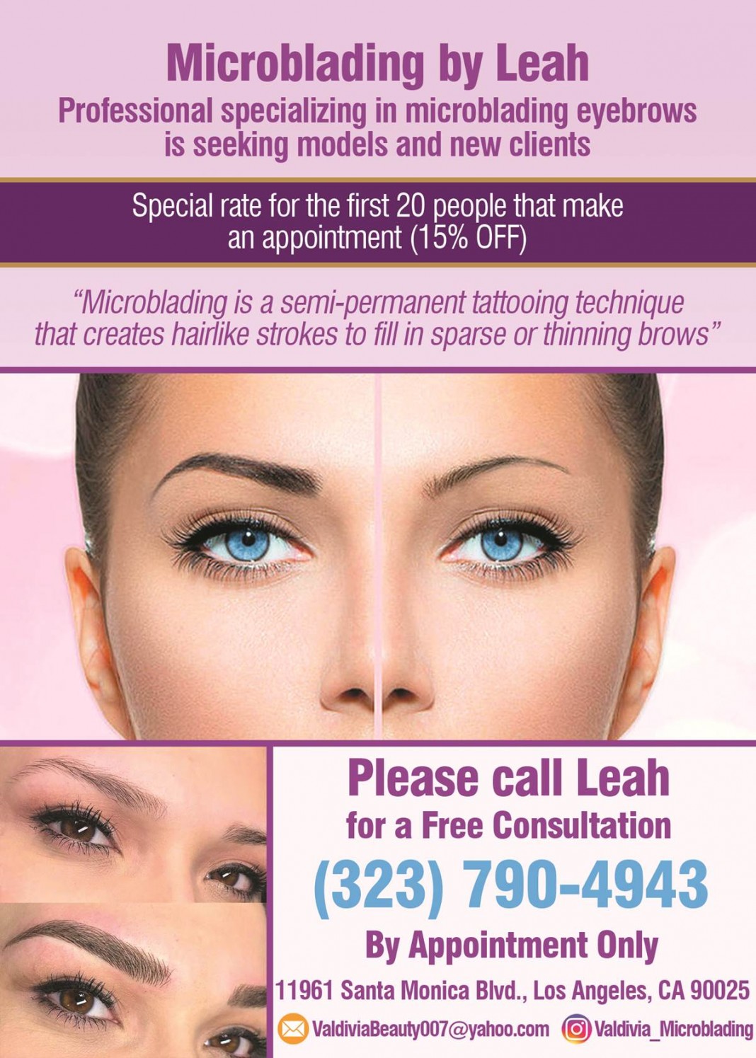 Microblading by Leah