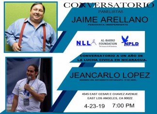 Conversatorio a Un Año de la Lucha Cívica en Nicaragua
