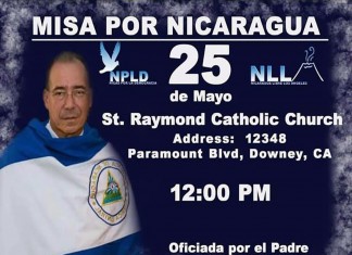 Misa por Nicaragua - Oficiada por el Padre Edwin Román