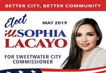 Elect Sophia Lacayo for Sweetwater City Commissioner