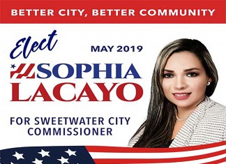 Elect Sophia Lacayo for Sweetwater City Commissioner