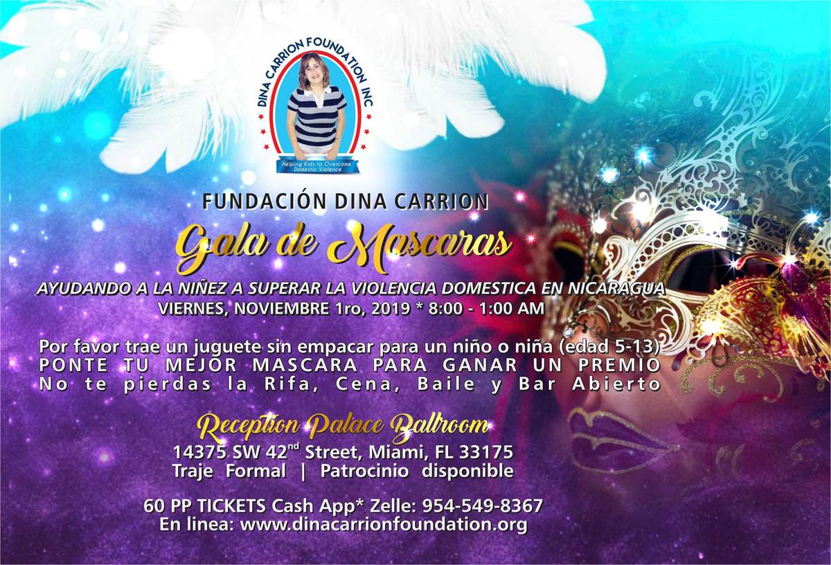 Fundación Dina Carrión - Gala de Máscaras 2019