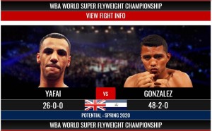 ROMÁN “CHOCOLATITO” GONZÁLEZ vs KHALID YAFAI (29/Febrero/2020)