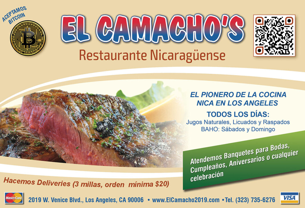 El Camacho’s Restaurante Nicaragüense Nicas En El Exterior News