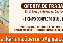 Oferta de Trabajo (Guerrero Service Center)