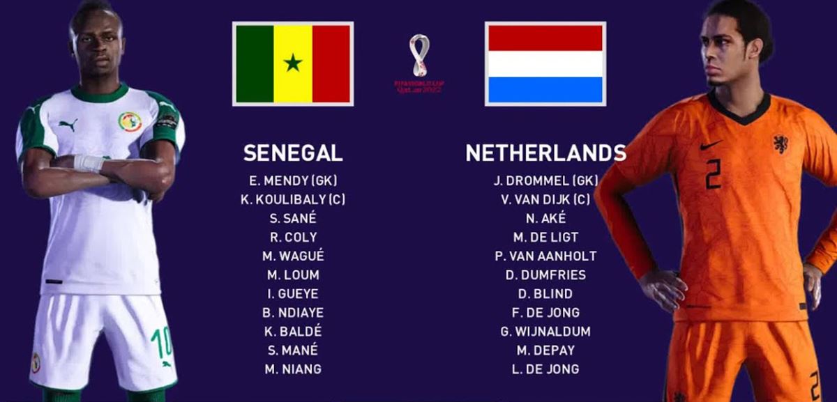 Senegal vs Netherlands