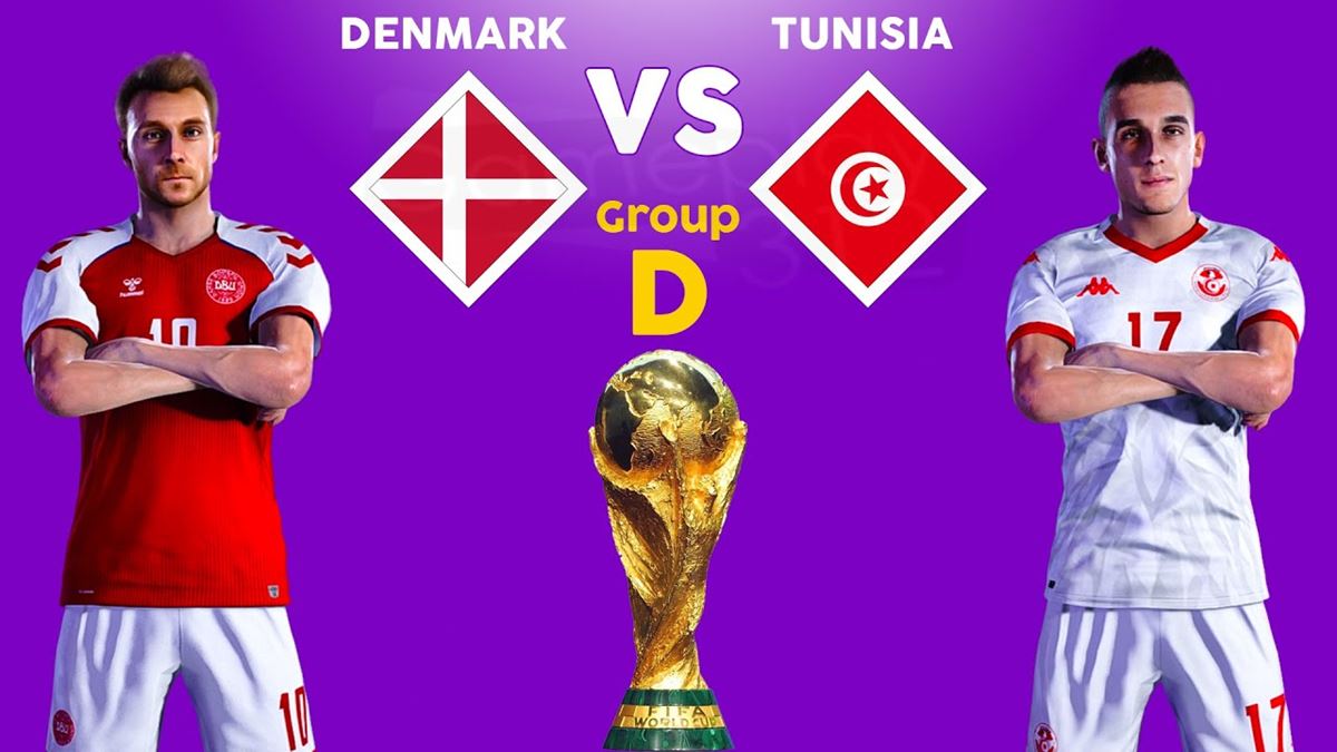 Denmark vs Tunisia