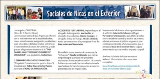 SOCIALES DE NICAS EN EL EXTERIOR