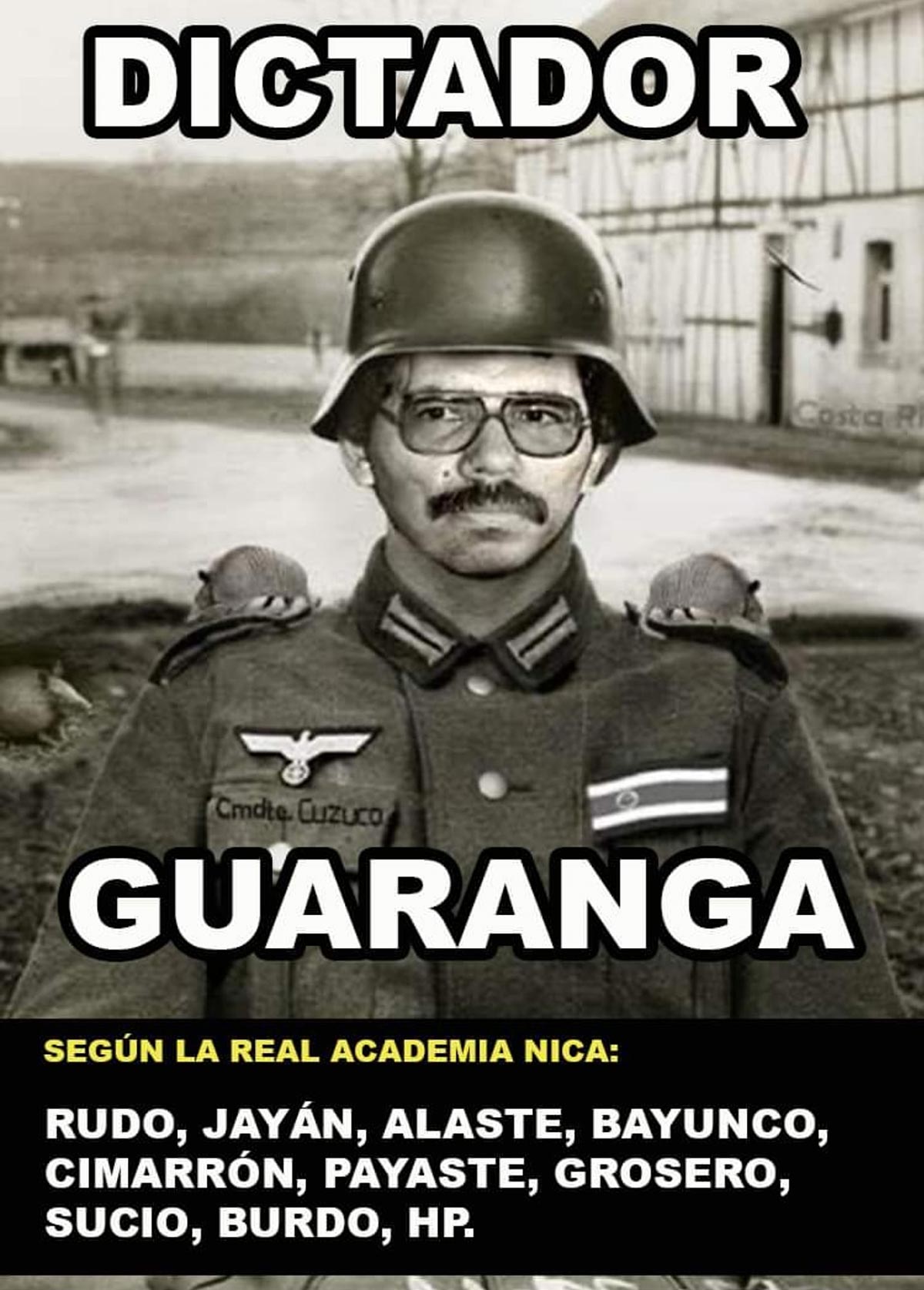 Daniel y Rosario, con respeto... Sos un desequelibrado grosero! Sos comunista e hitleriano! Sos GUARANGA!