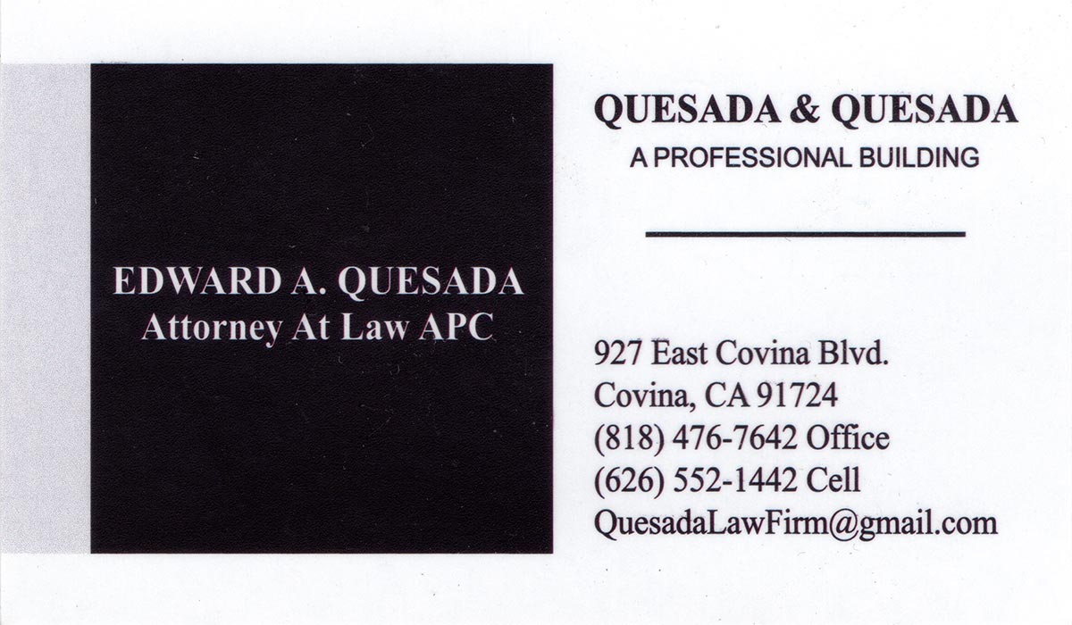 Edward A. Quesada - Attorney at Law, APC