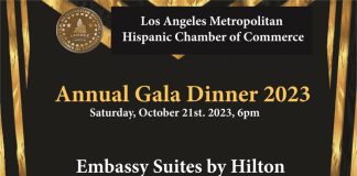 Los Angeles Metropolitan Hispanic Chamber of Commerce (LAMHCC) – Annual Gala Dinner 2023 – Octubre 21