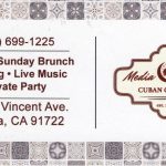 Media Noche Cuban Cuisine