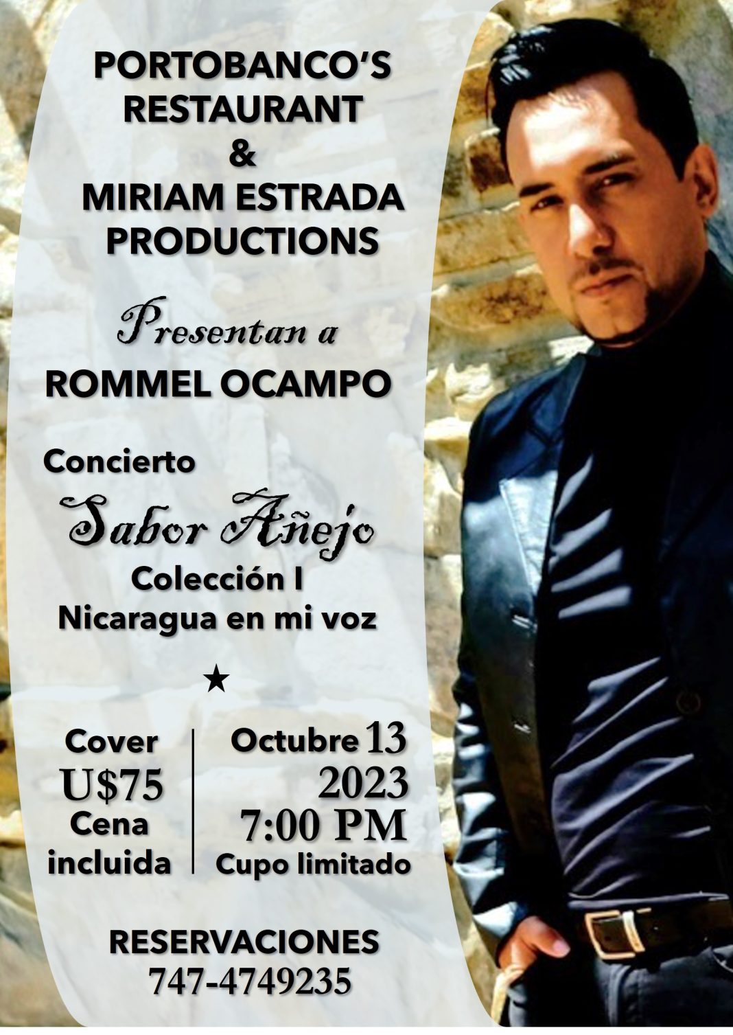 Rommel Ocampo - Concierto Sabor Añejo