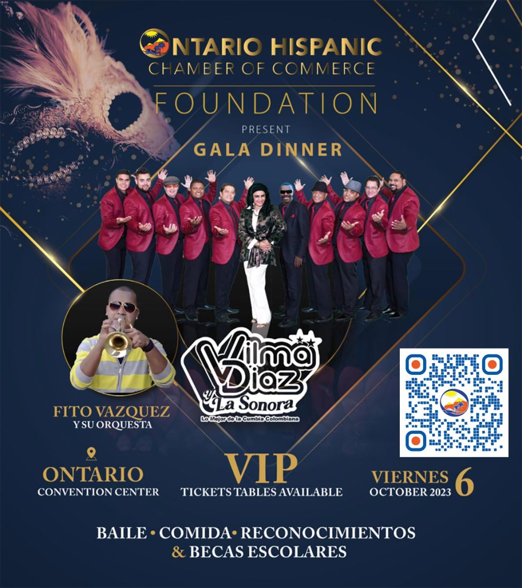 Ontario Hispanic Chamber of Commerce (ONTHCC) - Gala Dinner 2023