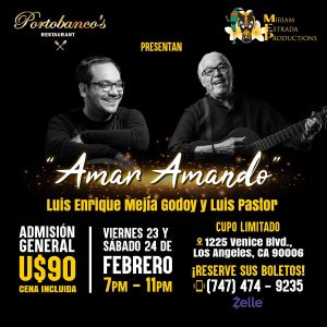 Luis Enrique Mejía Godoy y Luis Pastor – "Amar Amando"