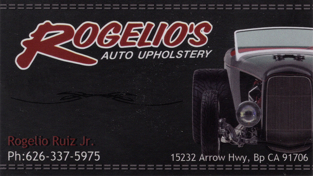 ROGELIO'S AUTO UPHOLSTERY