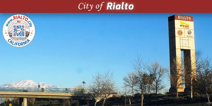 City of Rialto in San Bernardino County and Southern California ...