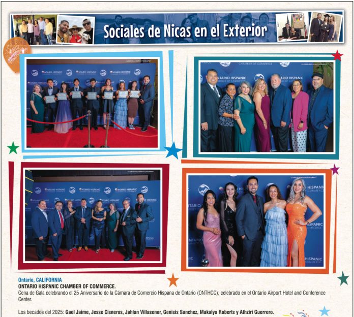SOCIALES DE NICAS EN EL EXTERIOR – JULIO 2025 SOCIALES DE NICAS EN EL EXTERIOR – JULIO 2025