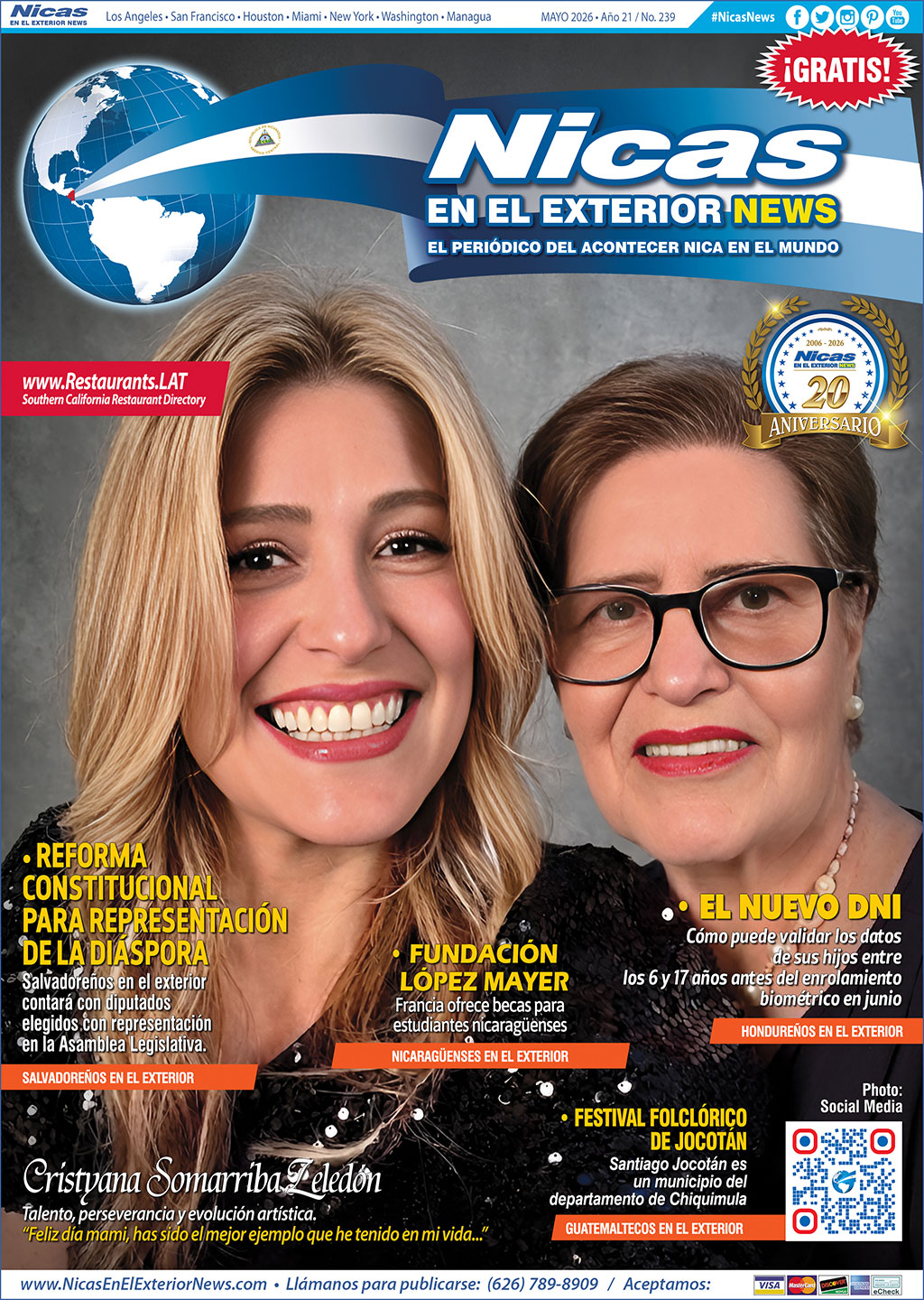 MAYO 2026 – Portada #239 MAYO 2026 – Portada #239
