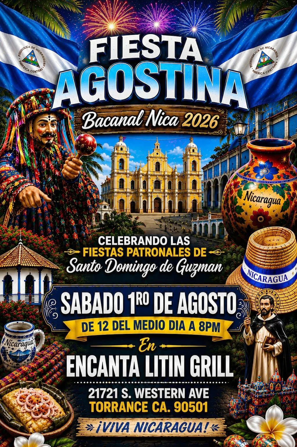 Fiesta Agostina - Bacanal Nica 2026